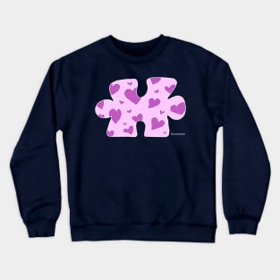 Autism in Pink 2 Crewneck Sweatshirt